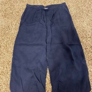 3/$12 - NWOT Garnet Hill Cropped wide leg trousers